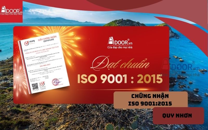 ISO 9001:2015 cửa cuốn khe thoáng Quy Nhơn ISO 9001:2015 cửa cuốn khe thoáng Quy Nhơn