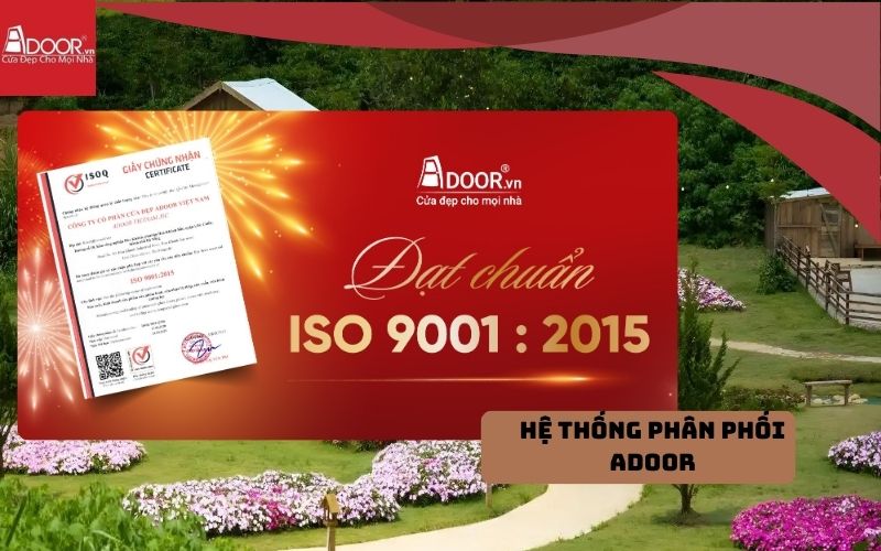 chứng nhận ISO cửa cuốn khe thoáng Lâm Đồng
