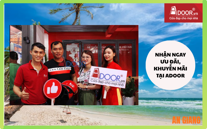 nhận ngay chính sách ưu đãi, khuyến mãi tại Adoor cửa cuốn Đài Loan An Giang