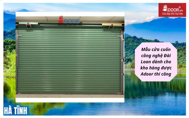 cửa cuốn Đài Loan Hà Tĩnh 