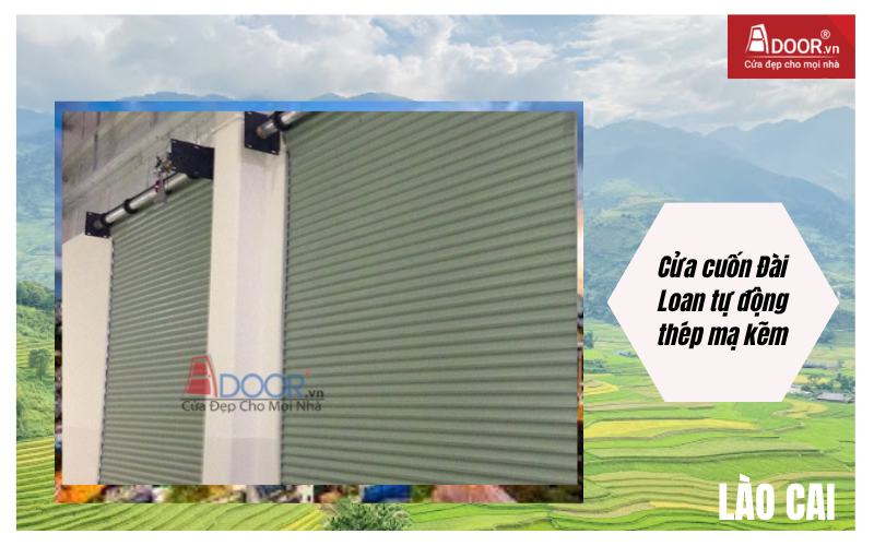 cửa cuốn Đài Loan Lào Cai