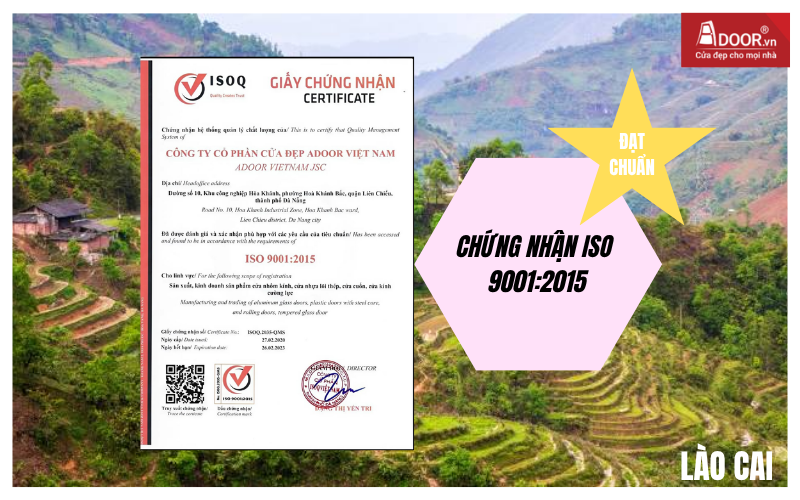 cửa cuốn Đài Loan Lào Cai