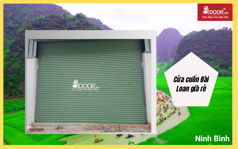 cửa cuốn Đài Loan Ninh Bình giá rẻ