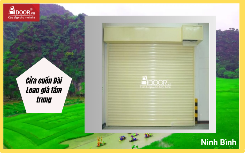 cửa cuốn Đài Loan Ninh Bình tầm trung