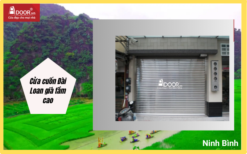 cửa cuốn Đài Loan Ninh Bình cao cấp
