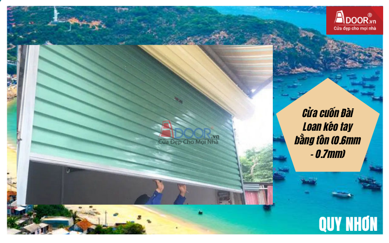 cửa cuốn Đài Loan Quy Nhơn 