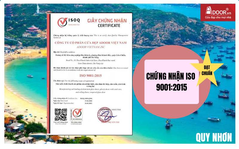 cửa cuốn Đài Loan Quy Nhơn 