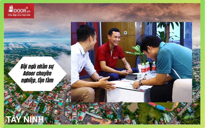 đội ngũ nhân sự Adoor nhiệt huyết, tận tâm cửa cuốn Đài Loan Tây Ninh