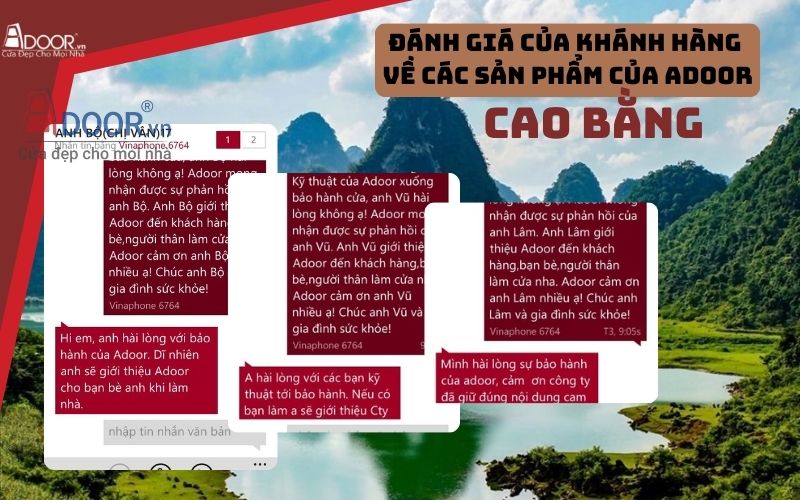 đánh giá từ khách hàng cửa cuốn khe thoáng Cao Bằng