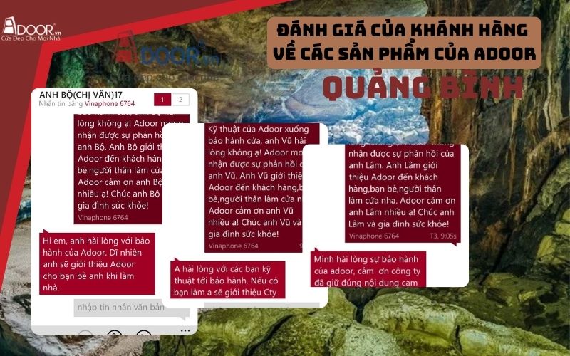 khách hàng đánh giá tính ổn định của cửa cuốn khe thoáng Quảng Bình