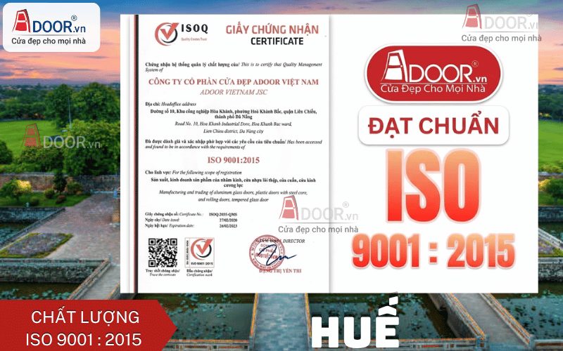 Chất lượng chuẩn ISO Chất lượng chuẩn ISO
