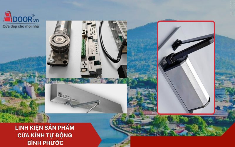Linh kiện cửa kính tự động Bình Phước