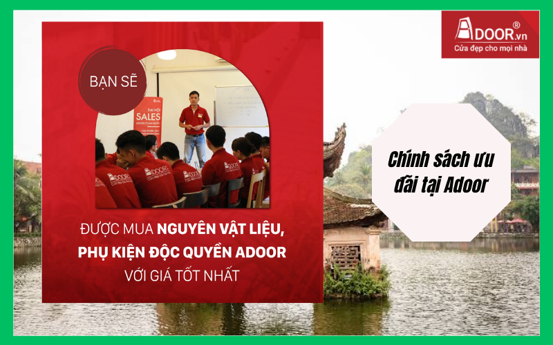 chính sách ưu đãi tại Adoor cửa cuốn Đài Loan Bắc Ninh