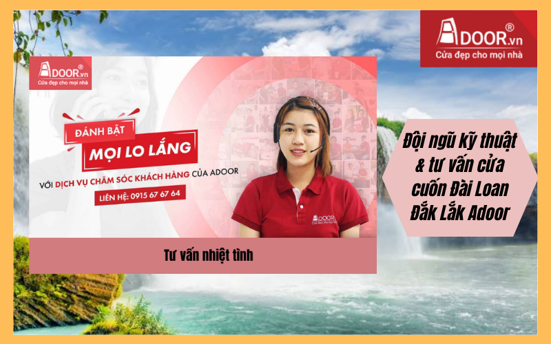 Đội ngũ kỹ thuật & tư vấn cửa cuốn Đài Loan Đắk Lắk Adoor