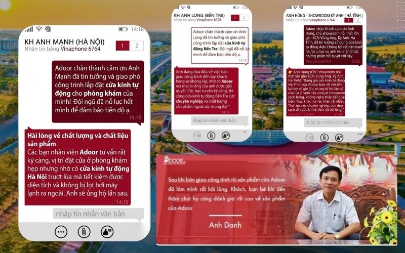 Phản hồi về chất lượng của khách hàng Phản hồi về chất lượng của khách hàng
