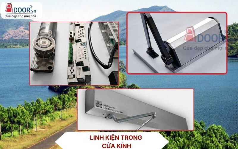 Linh kiện cửa kính tự động Kon Tum