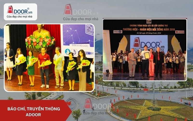 Thương hiệu Adoor trên báo chí Thương hiệu Adoor trên báo chí