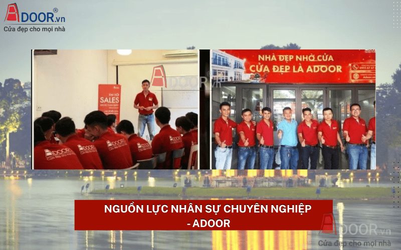 Đội ngũ nhân sự Adoor dày dặn kinh nghiệm