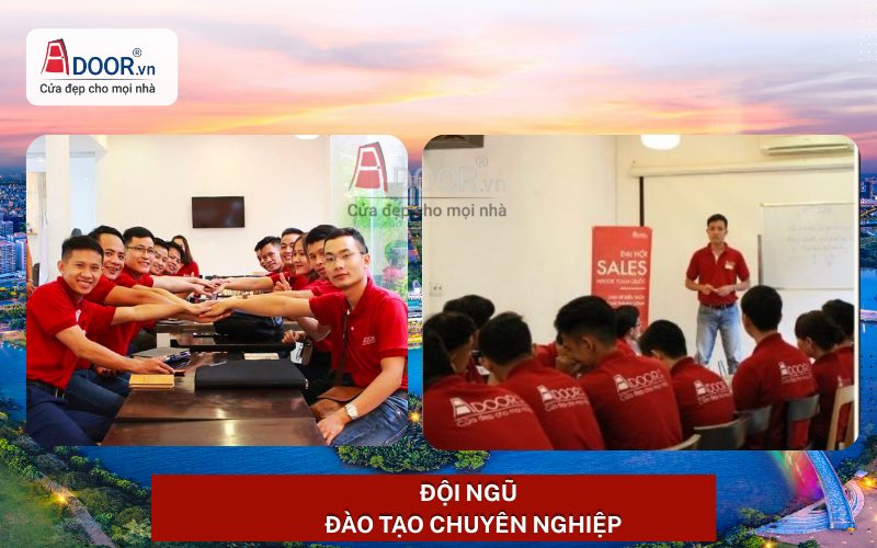 Đội ngũ Adoor được đào tạo bài bản chuyên nghiệp để phục vụ quý khách Đội ngũ Adoor được đào tạo bài bản chuyên nghiệp để phục vụ quý khách