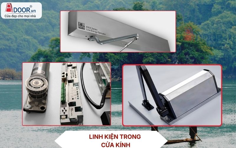Linh kiện cửa kính tự động thông minh Adoor Linh kiện cửa kính tự động thông minh Adoor