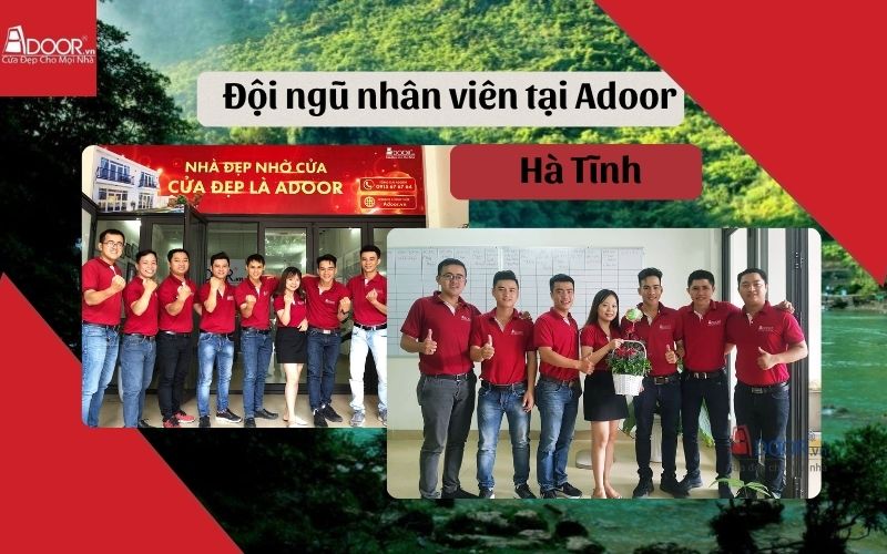 đội ngũ nhân sự tận tâm của cửa cuốn khe thoáng Hà Tĩnh tại Adoor