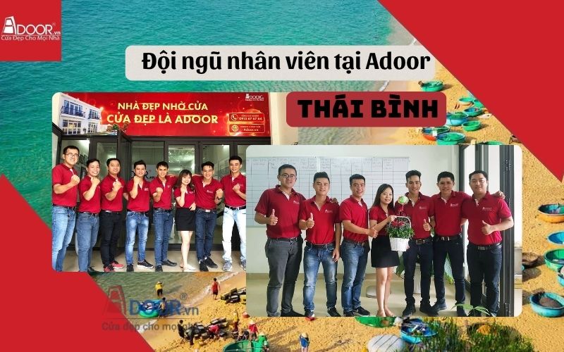 Đội ngũ Adoor đồng hành cùng khách hàng chọn cửa cuốn khe thoáng Thái Bình