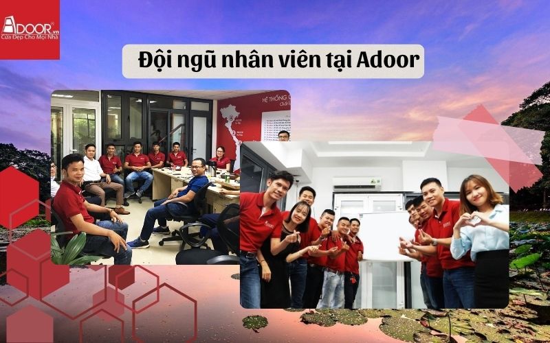 đội ngũ nhân viên chuyên nghiệp cửa cuốn khe thoáng Trà Vinh Adoor