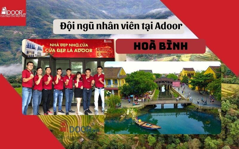 Đội ngũ Adoor tư vấn cửa cuốn khe thoáng Hoà Bình