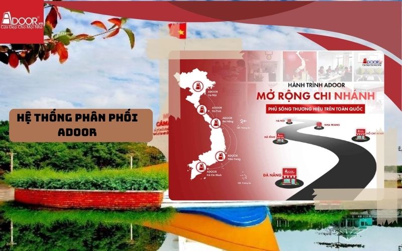 hệ thống cửa cuốn khe thoáng Cà Mau Adoor trên toàn quốc