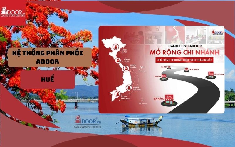 Hệ thống phân phối cửa cuốn khe thoáng Huế