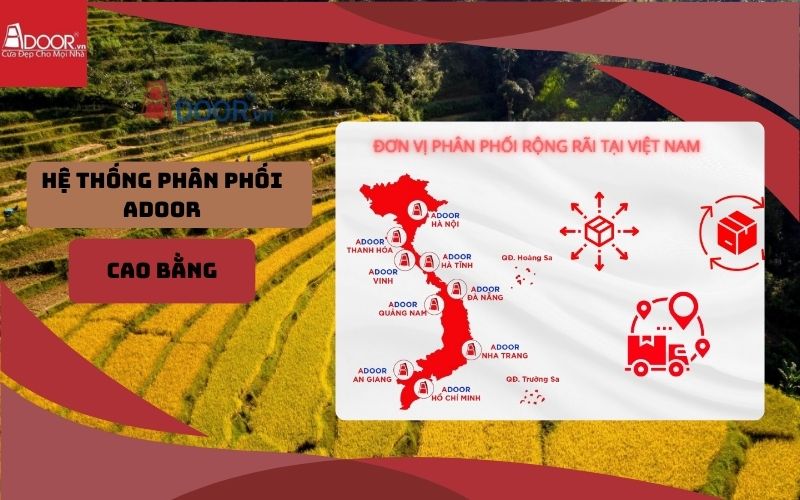 Hệ thống phân phối cửa cuốn khe thoáng Cao Bằng