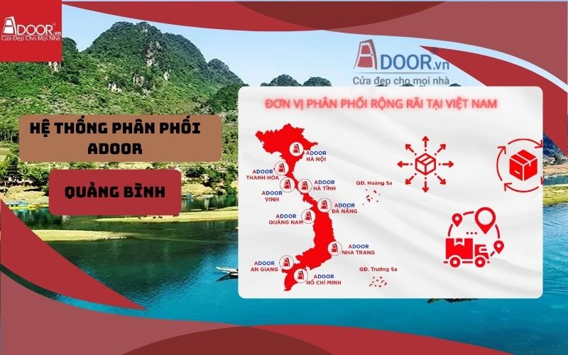 Hệ thống phân phối cửa cuốn khe thoáng Quảng Bình