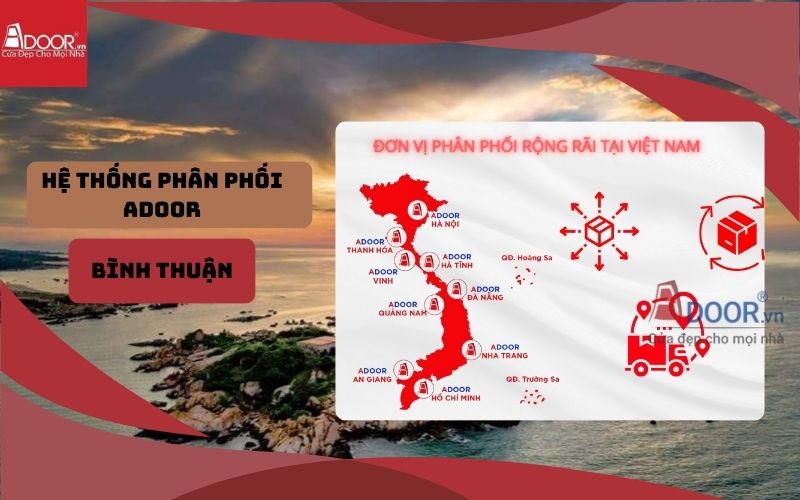hệ thống cung cấp cửa cuốn khe thoáng Bình Thuận Adoor