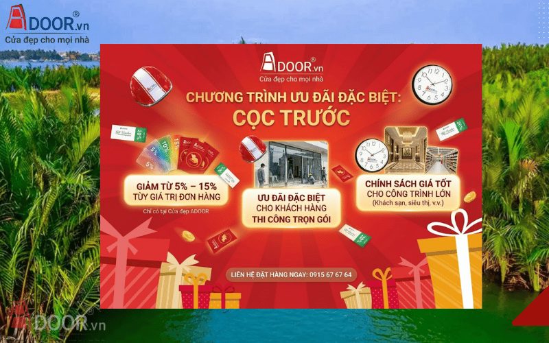 Chương trình ưu đãi tại Adoor Chương trình ưu đãi tại Adoor