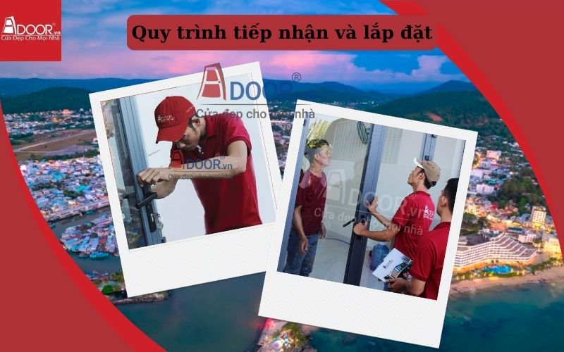 quy trình lắp đặt chuyên nghiệp cửa cuốn khe thoáng Kiên Giang tại Adoor