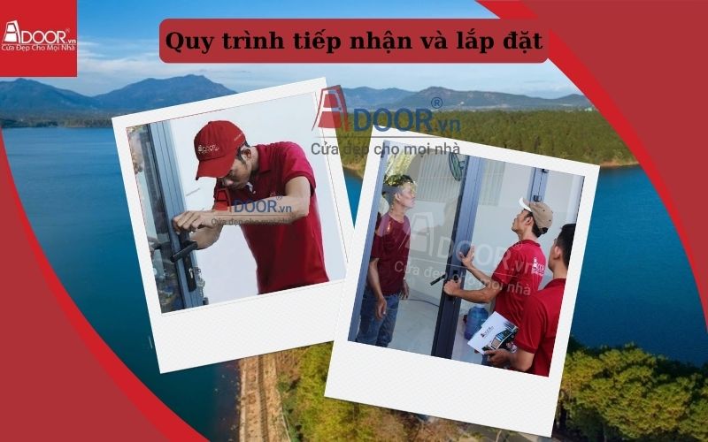Quy trình lắp đặt cửa cuốn khe thoáng Gia Lai chuyên nghiệp