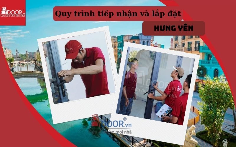 quy trình lắp đặt cửa cuốn khe thoáng Hưng Yên chuyên nghiệp tại Adoor