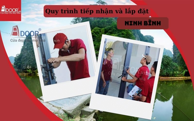 Quy trình lắp đặt cửa cuốn khe thoáng Ninh Bình chuyên nghiệp