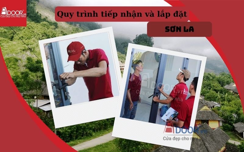 Thi công cửa cuốn khe thoáng Sơn La theo quy trình chuyên nghiệp
