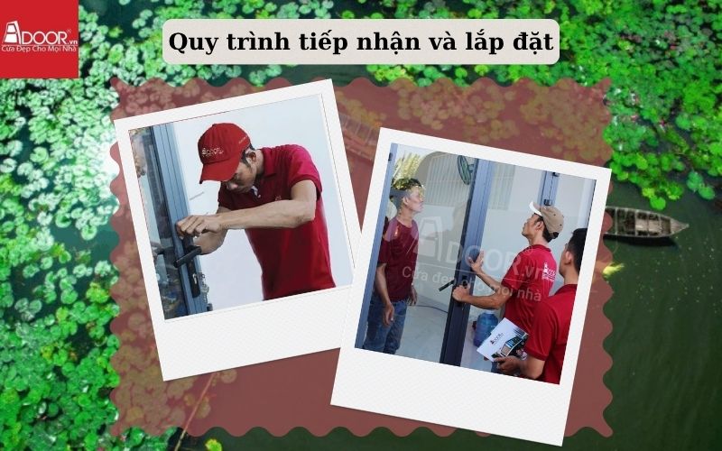 quy trình lắp đặt cửa cuốn khe thoáng An Giang
