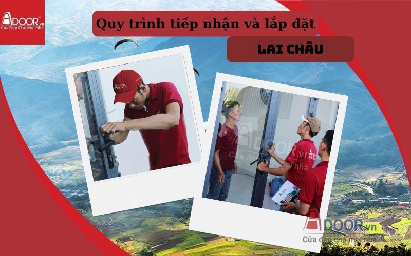 quy trình lắp đặt cửa cuốn khe thoáng Lai Châu rõ ràng