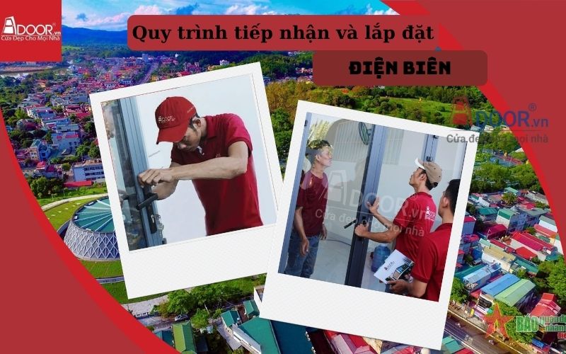 Quy trình lắp đặt cửa cuốn khe thoáng Điện Biên chuyên nghiệp
