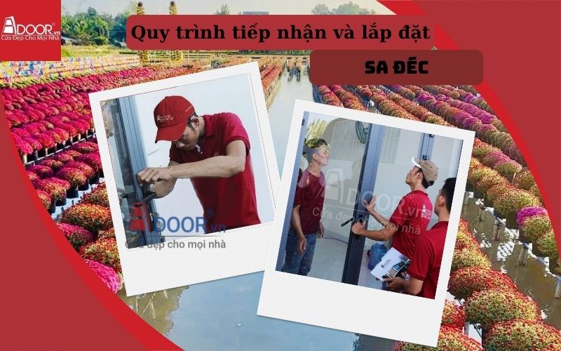 Quy trình lắp đặt cửa cuốn khe thoáng Sa Đéc chuyên nghiệp