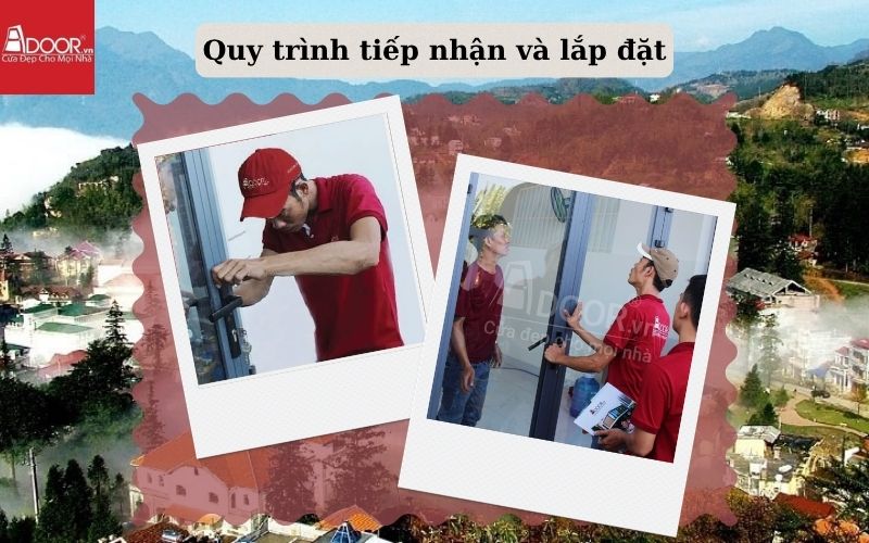 Quy trình lắp đặt cửa cuốn khe thoáng Lào Cai chuyên nghiệp