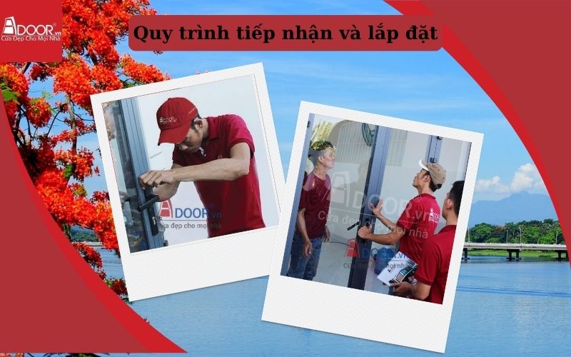 Quy trình lắp đặt cửa cuốn khe thoáng Huế chuyên nghiệp
