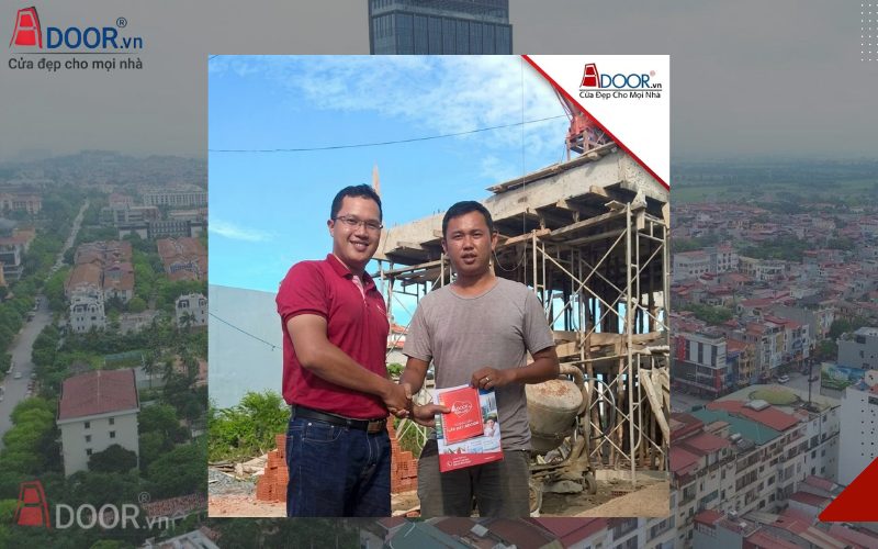 Đội ngũ Adoor khảo sát, lắp đặt tận nơi Đội ngũ Adoor khảo sát, lắp đặt tận nơi