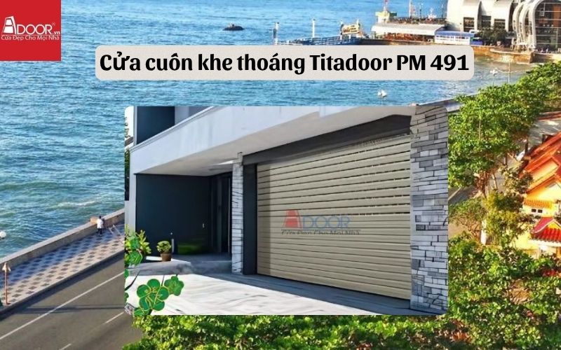 cửa cuốn khe thoáng Vũng Tàu Titadoor PM 491 cửa cuốn khe thoáng Vũng Tàu Titadoor PM 491