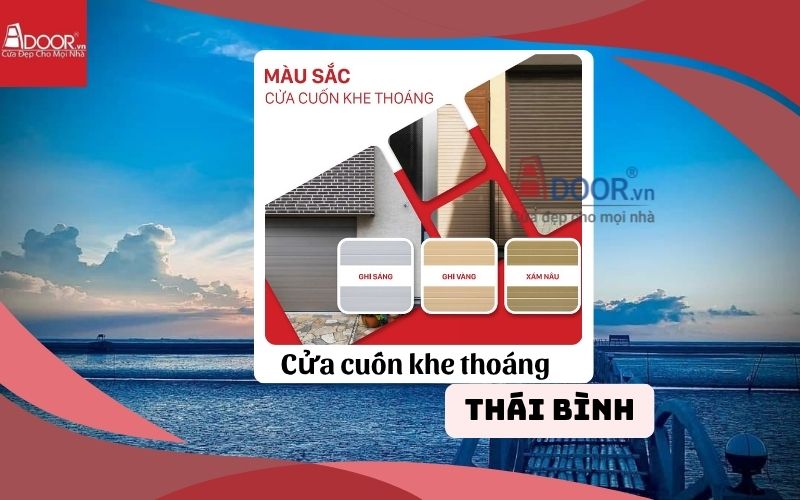 cửa cuốn khe thoáng Thái Bình