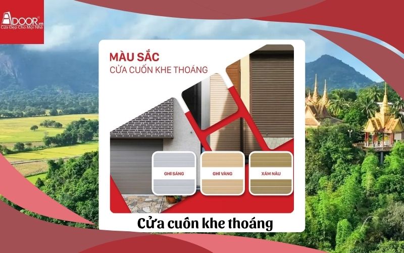 cửa cuốn khe thoáng An Giang