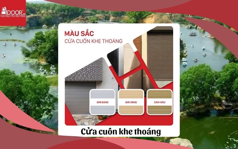 sản phẩm cửa cuốn khe thoáng Đồng Nai Adoor sản phẩm cửa cuốn khe thoáng Đồng Nai Adoor